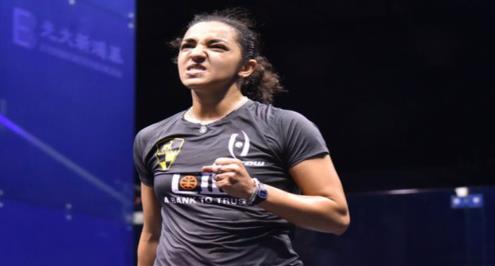 إسكواش.. الفراشة تأمل فى الطيران بنهائى هونج كونج بعد انتزاع الصدارة العالمية